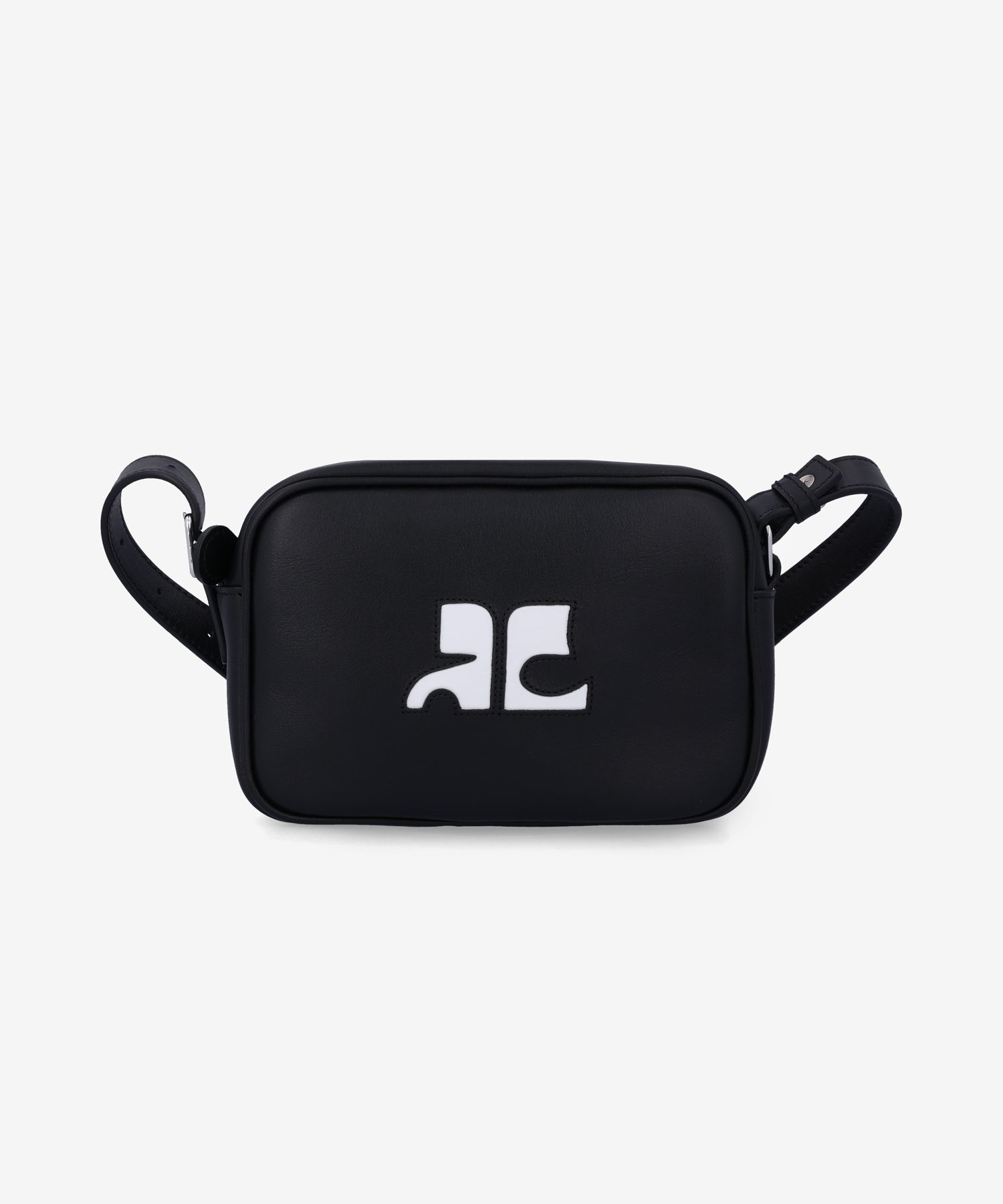 【courreges】Re Edition Camera Cross back MUSINSA | COURREGES Re-edition Camera Crossbody Bag - Black