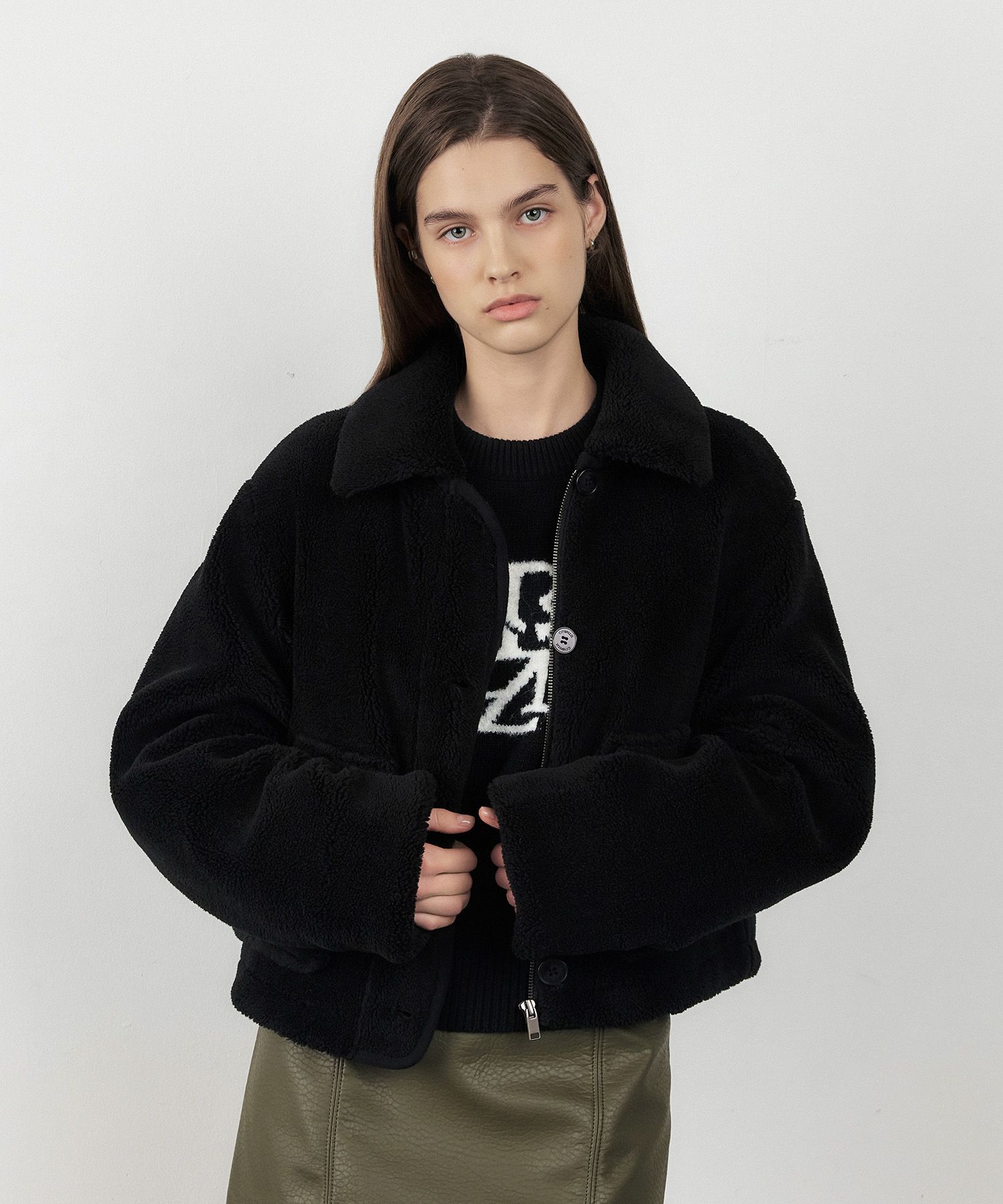 ジャケット citybreeze Detachable Fleece Jumper_NAVY MUSINSA | CITYBREEZE WOMAN Detachable fleece jumper_BLACK