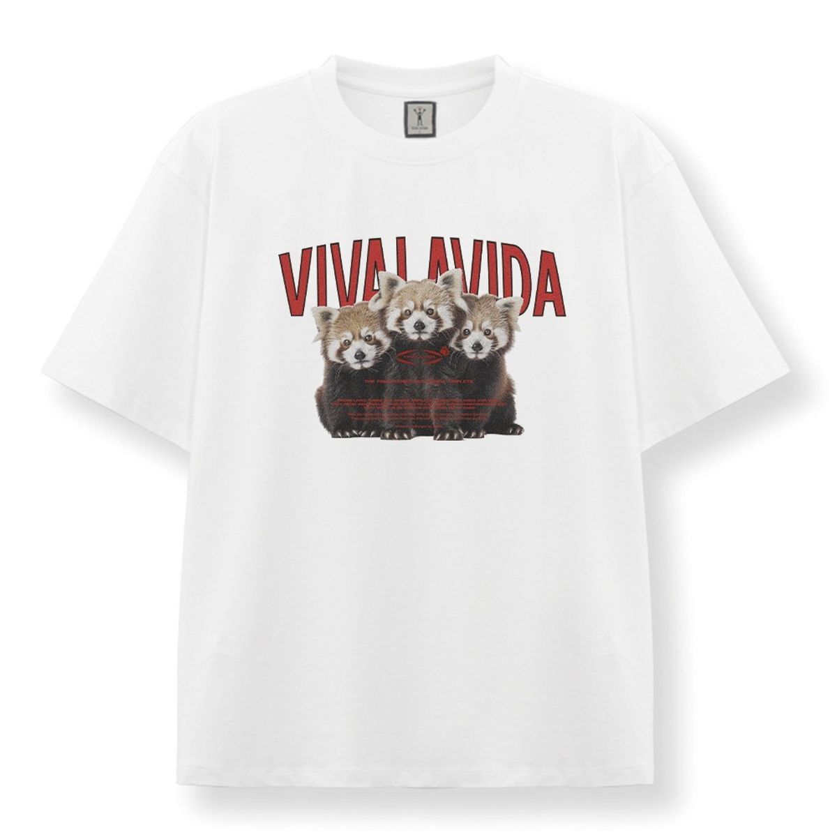 비바라비다(VIVA LA VIDA) Redpanda 반팔 티셔츠