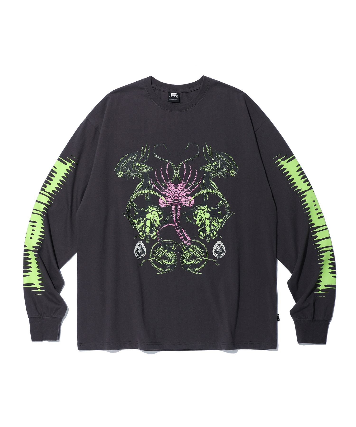 ★CRITIC X ALIEN COLLAGE LONG SLEEVE TS MUSINSA | CRITIC CRITIC x ALIEN COLLAGE LONG SLEEVE TS WHITE