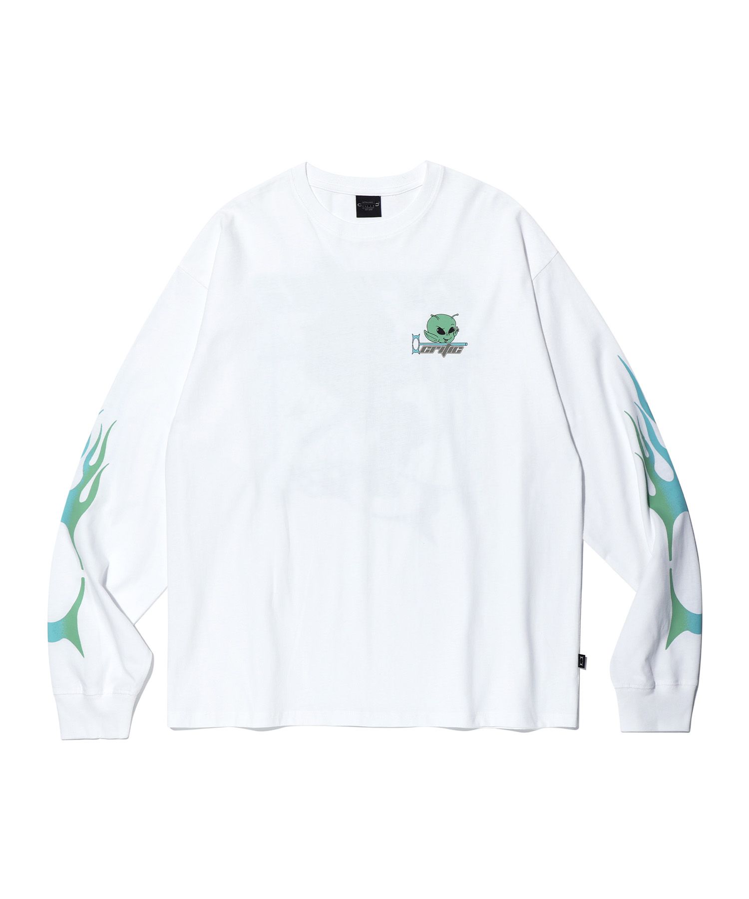 CRITICのCRITIC DEVILMAN LONG SLEEVE T-SHIRT 全2色 MUSINSA | CRITIC CRITIC DEVILMAN LONG SLEEVE T-SHIRT WHITE