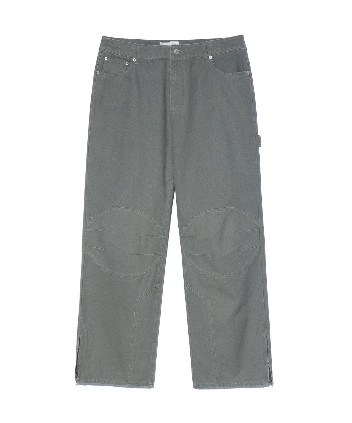 크리틱(CRITIC) WORMHOLE RACING SET UP WORK PANTS GREY