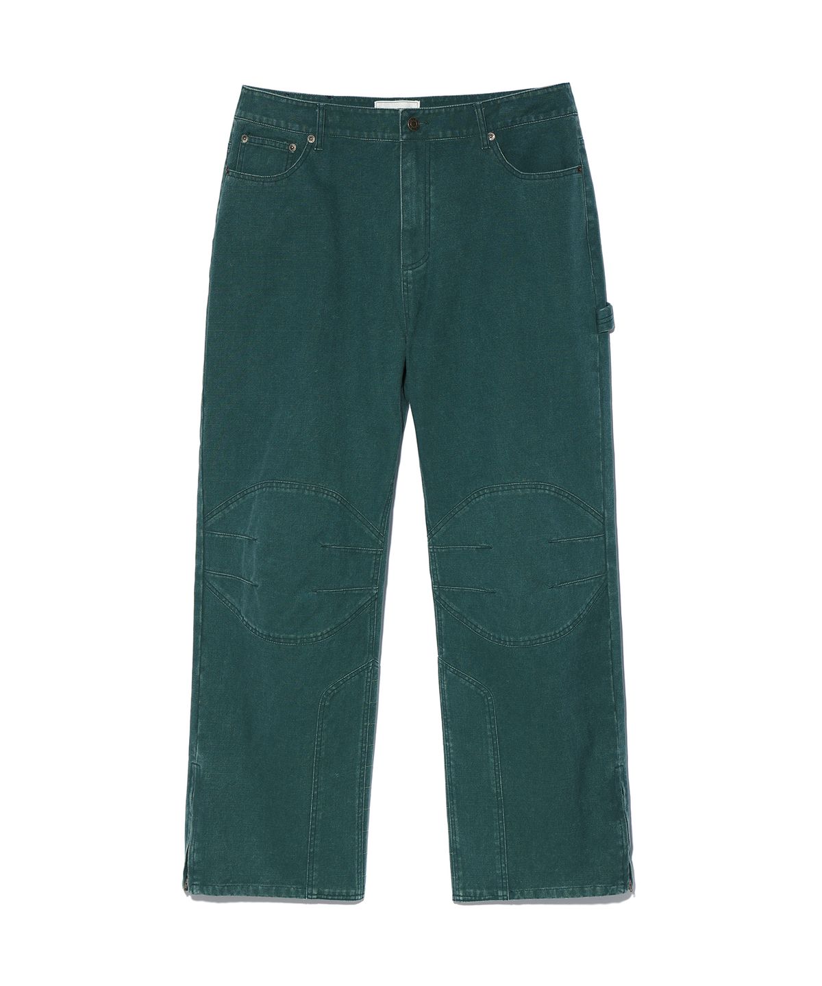 크리틱(CRITIC) WORMHOLE RACING SET UP WORK PANTS GREEN