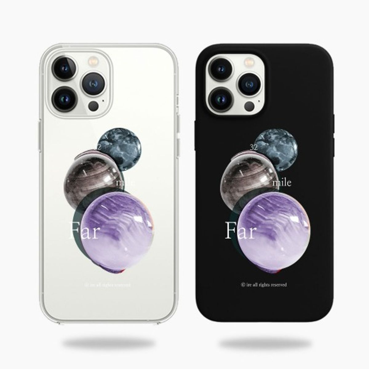 이레케이스앤굿즈(IRECASEGOODS) 유리구슬 아이폰 갤럭시 폰케이스