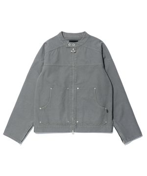 WORMHOLE RACING SET UP WORK JACKET GREY
