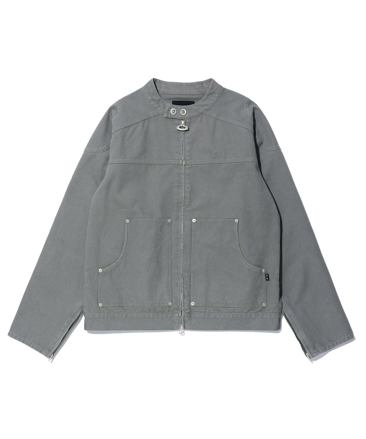 크리틱(CRITIC) WORMHOLE RACING SET UP WORK JACKET GREY