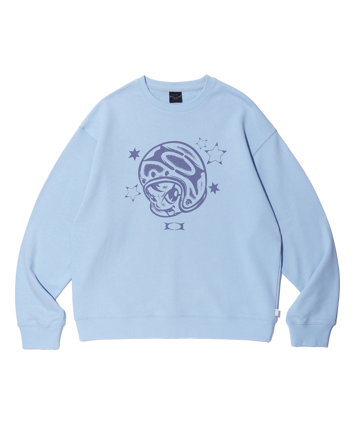 크리틱(CRITIC) WORMHOLE BOY SWEATSHIRTS SKY BLUE