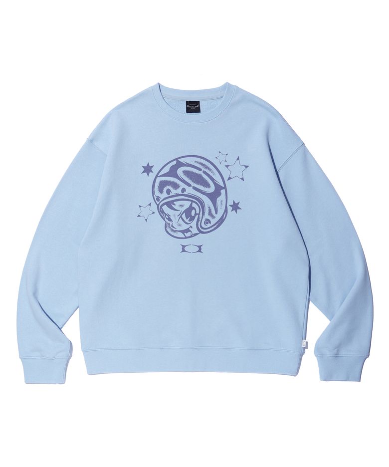 WORMHOLE BOY SWEATSHIRTS SKY BLUE