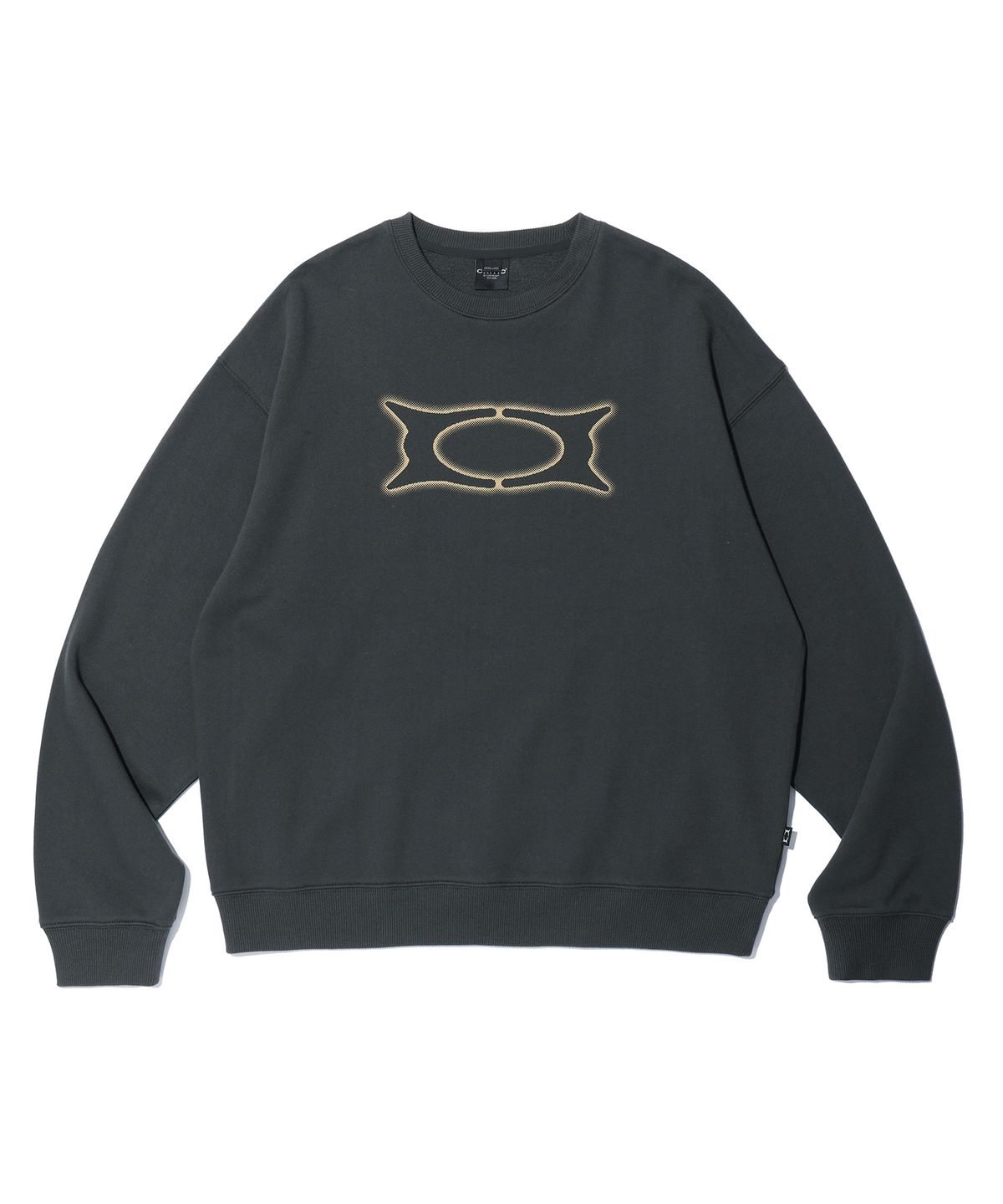 크리틱(CRITIC) BASIC WORMHOLE SWEATSHIRT CHARCOAL