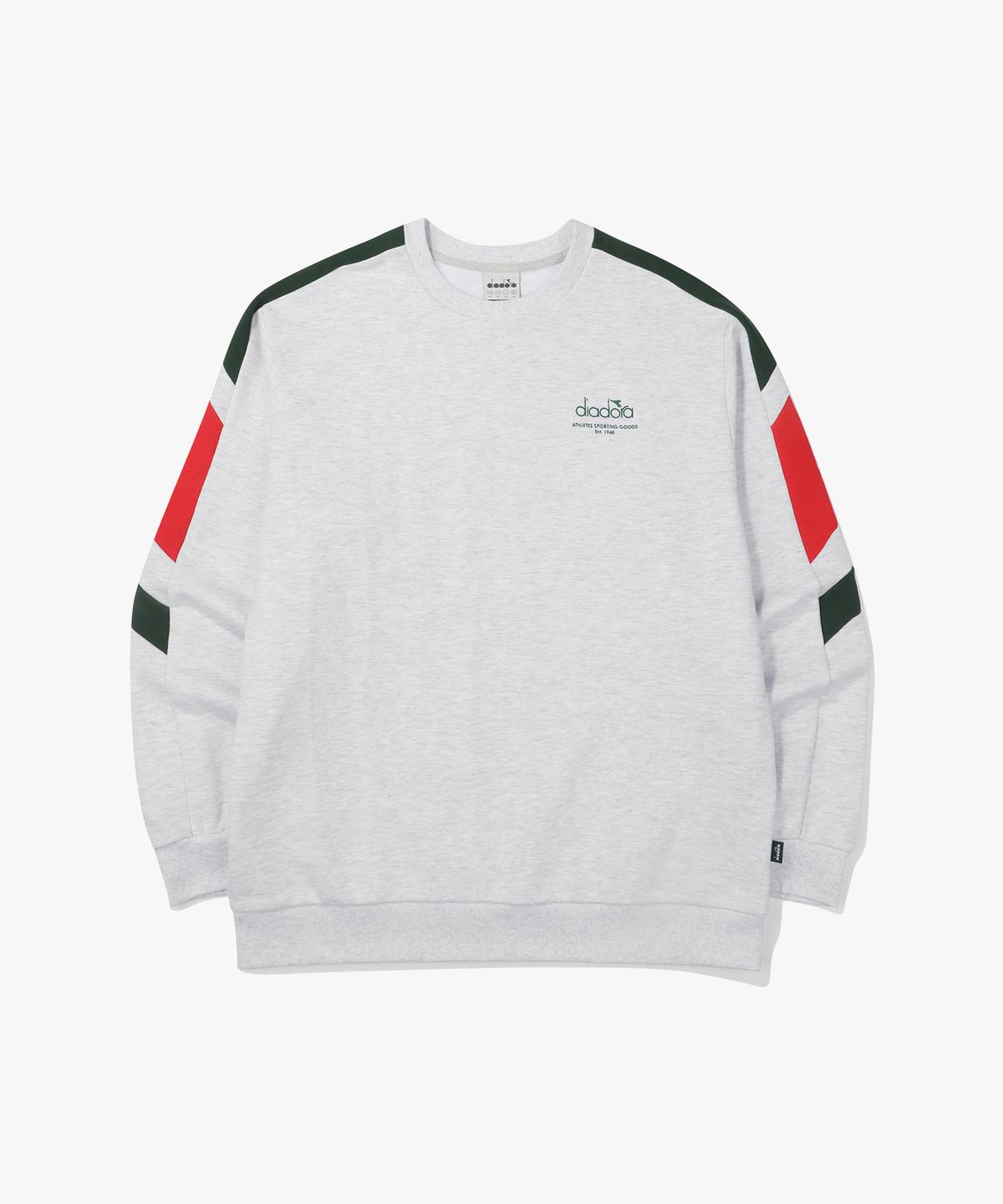 디아도라(diadora) 달리 스웻셔츠 GREY