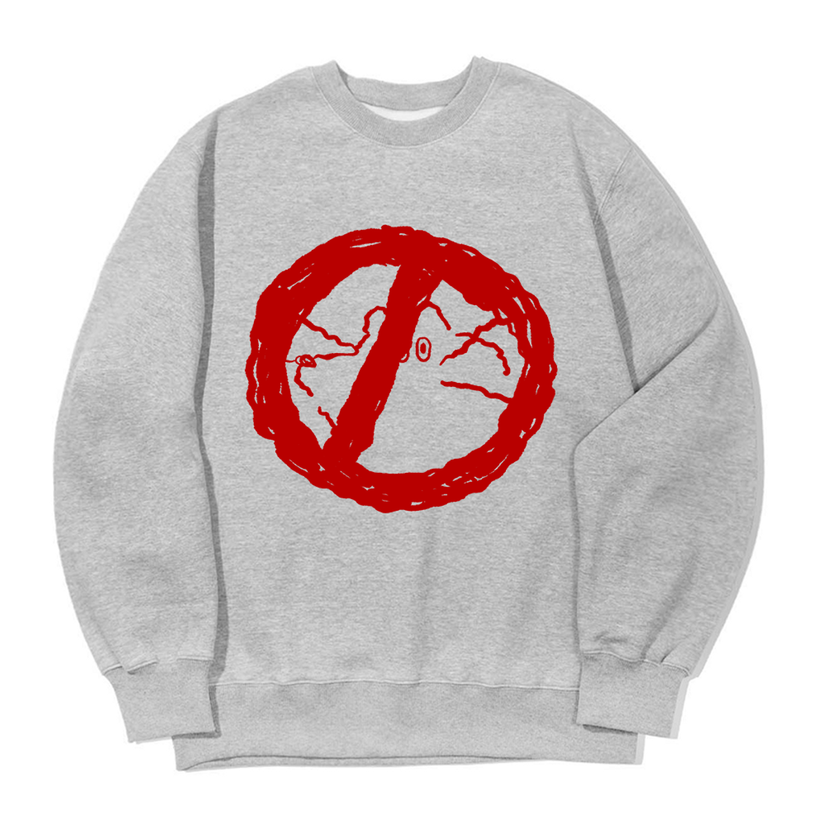 어썸어스(AWESOMEUS) WATCH OUT FOR CAT SWEAT SHIRTS_3 COLOR