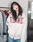 FLOWER ZIP UP HOOD(OATMEAL)