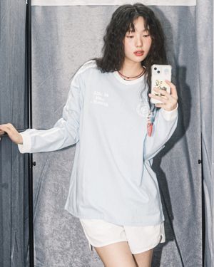 LLF UNIFORM L/S TEE(SKY BLUE)