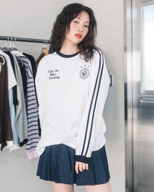 LLF UNIFORM L/S TEE(WHITE)