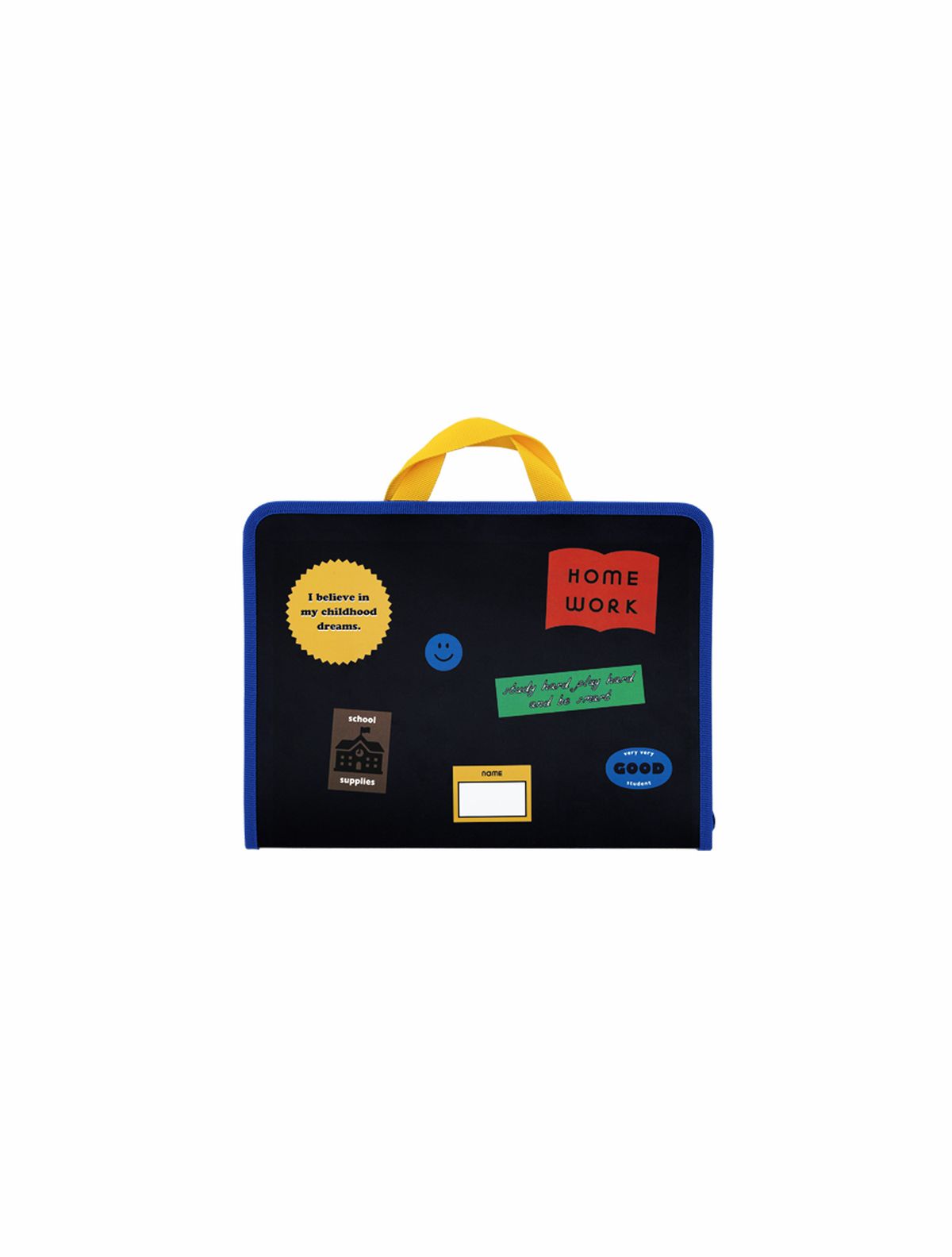 하우키즈풀(HOWKIDSFUL) FILE BAG - STICKER
