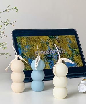 버블버블 오브제 캔들 3colors