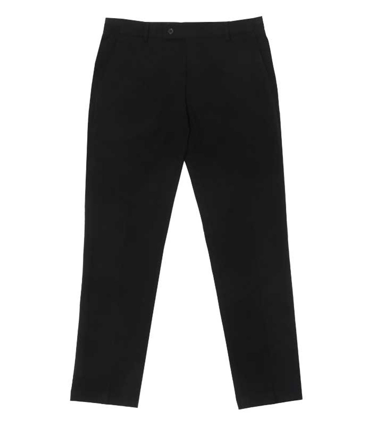 블랙브라운(BLACKBROWN) 슬림핏 사이드 밴딩 슬랙스 [BLACK]