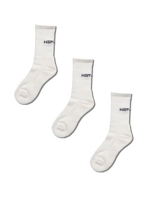 실켓 코튼 크루 삭스[3팩]