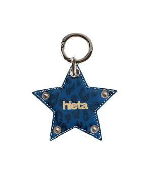 Tanny Keyring / Blue Leopard
