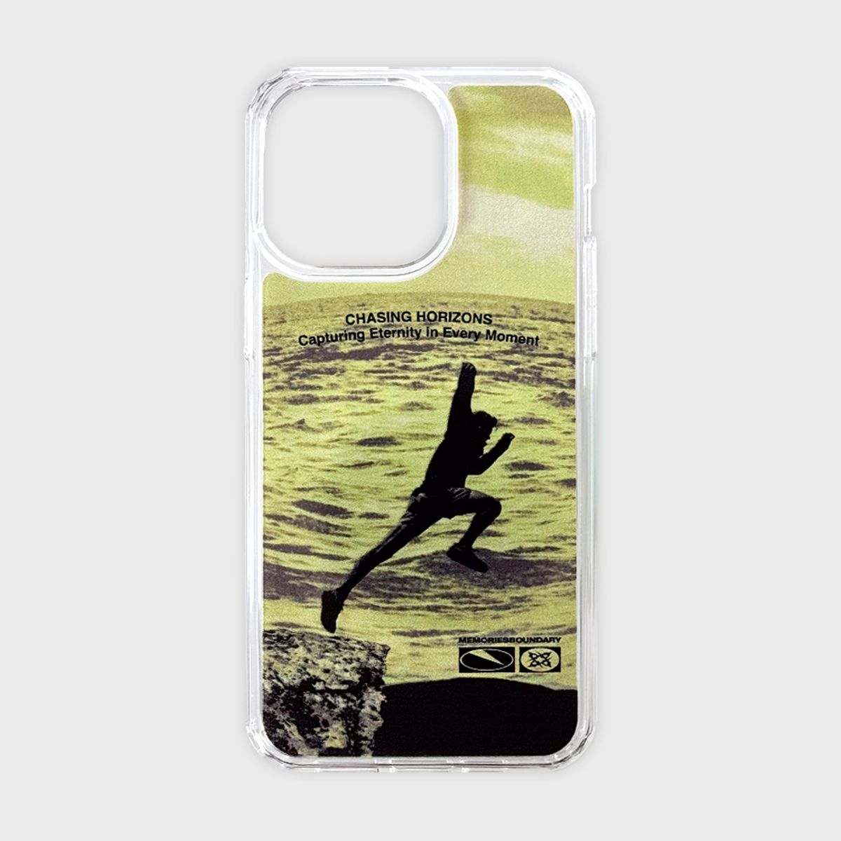 메모리즈바운더리(MEMORIESBOUNDARY) Chasing Horizons Phone Case (Y-Green)