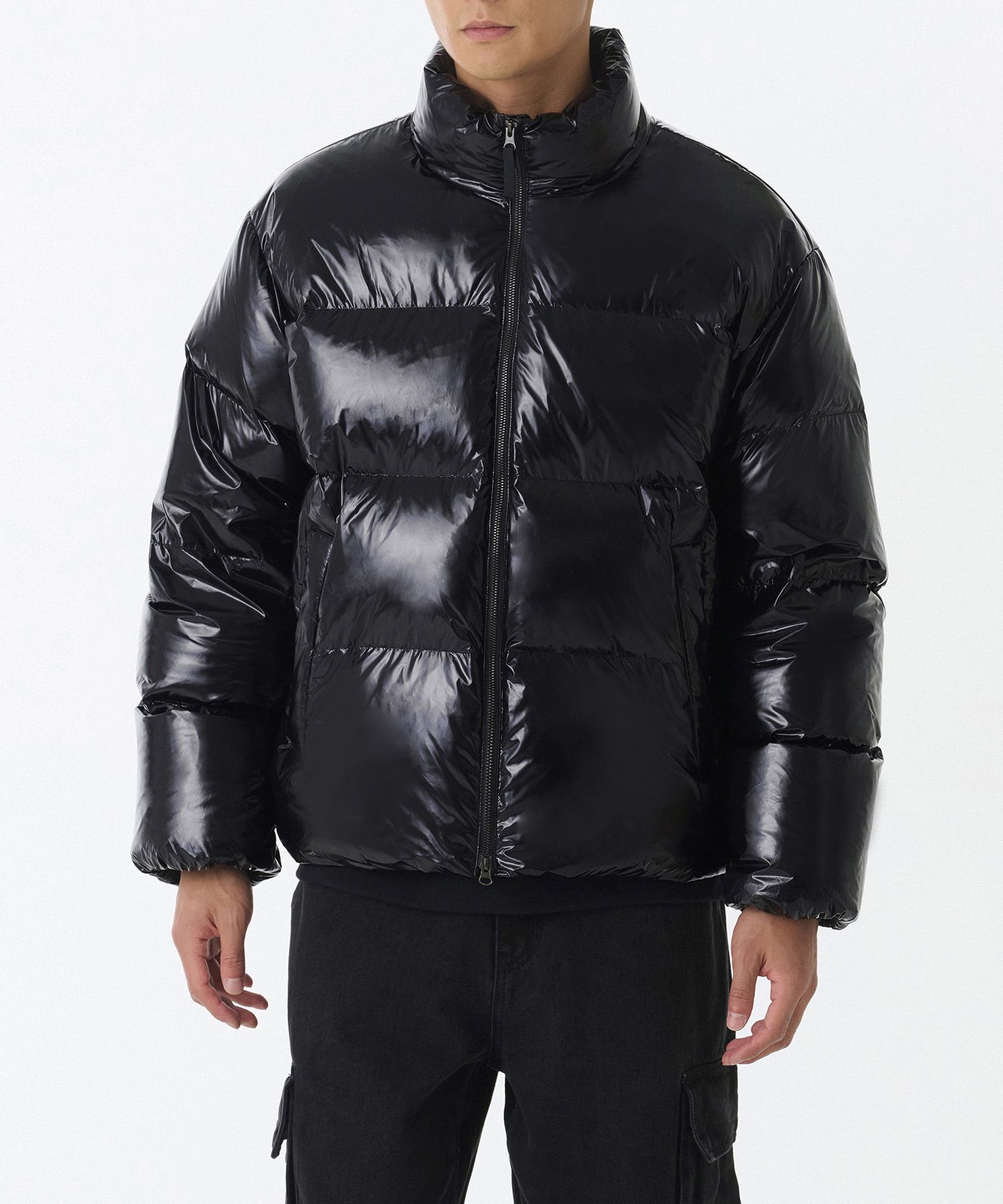 MUSINSA公式 | MUSINSA STANDARD グロッシーダウンプファーショート