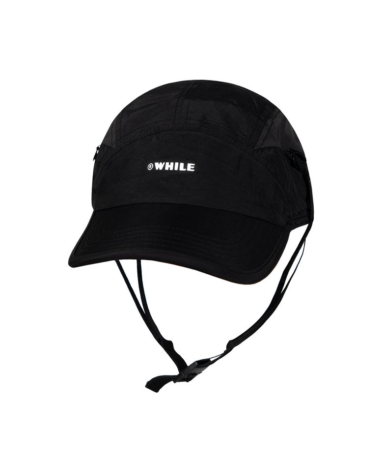 웨이브 나일론 서프캡 등산 서핑모자 캠프캡 러닝모자  (BLACK)