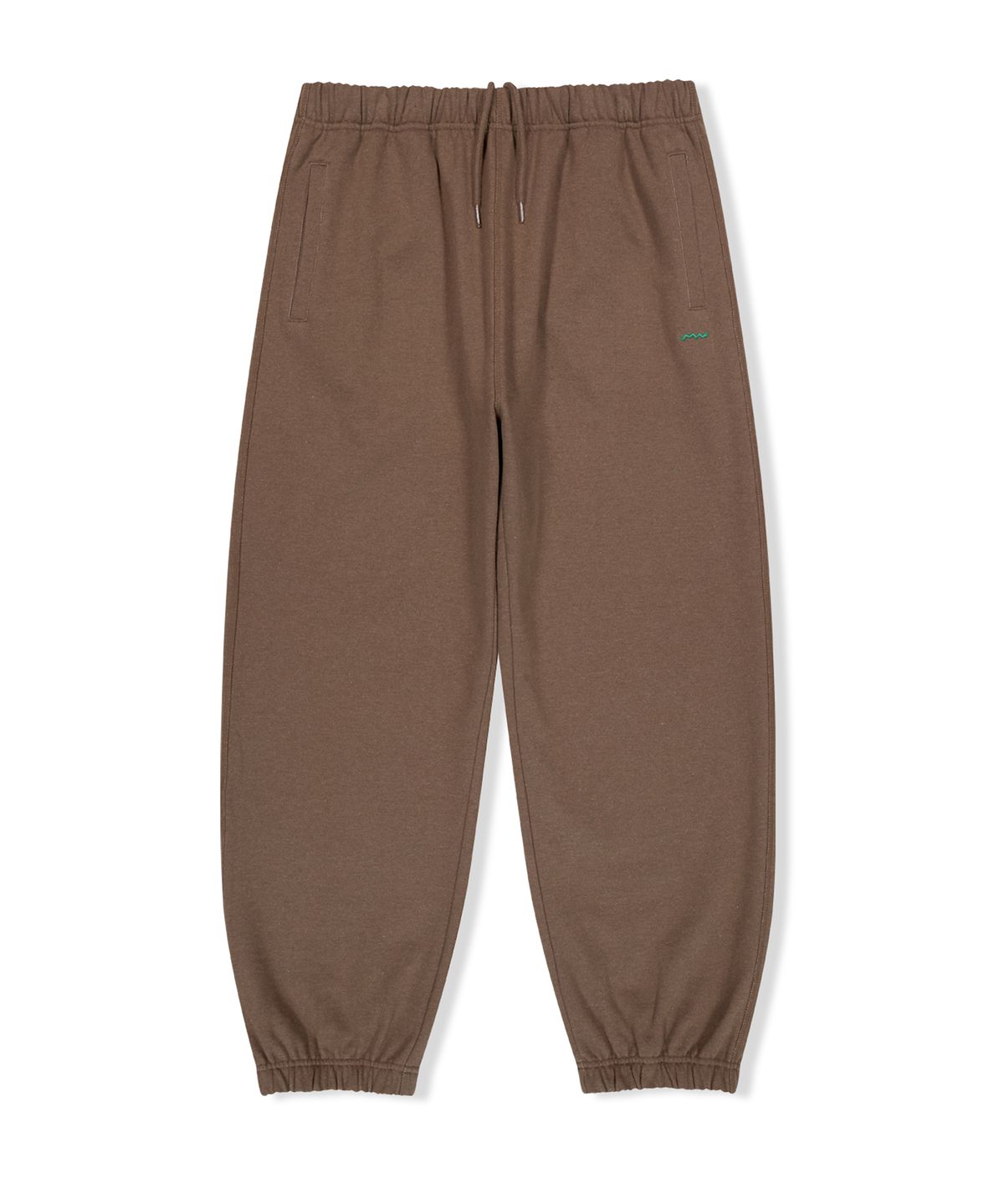 예스아이씨(YESEYESEE) SN Neps Sweat Pants Brown