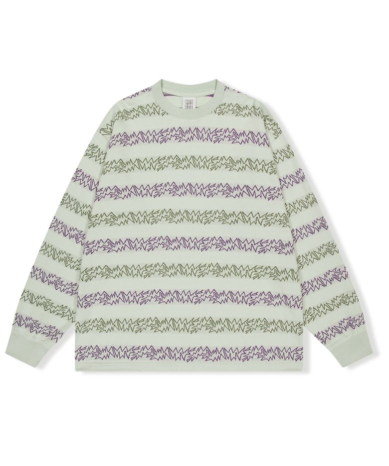 SN Jacquard L/S Sage Green