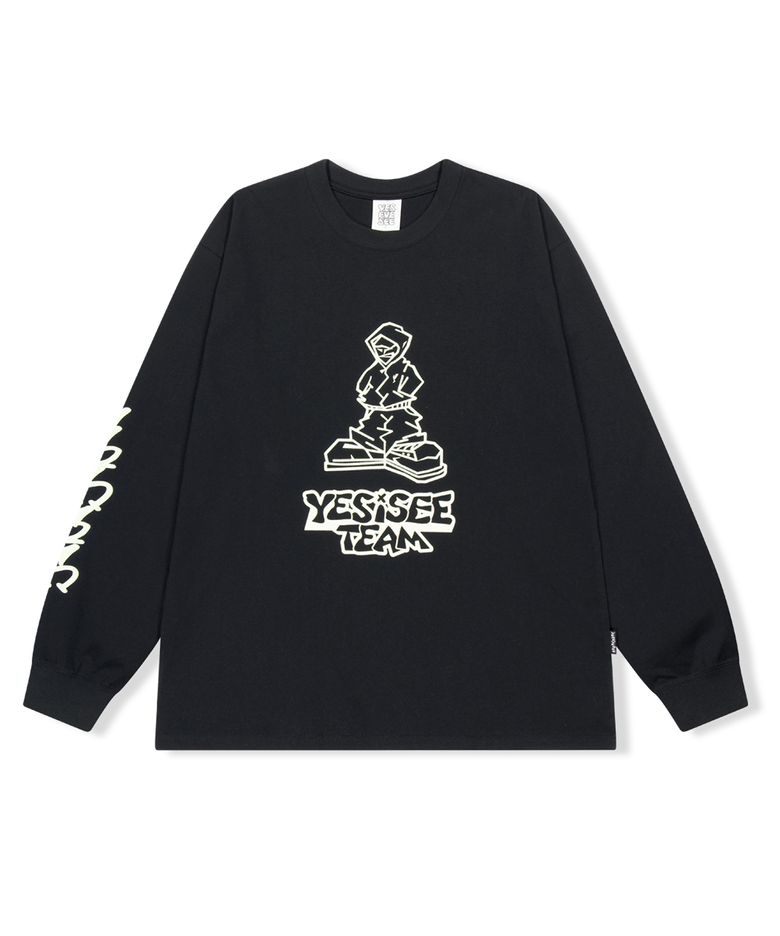 Y.E.S Bully L/S Black