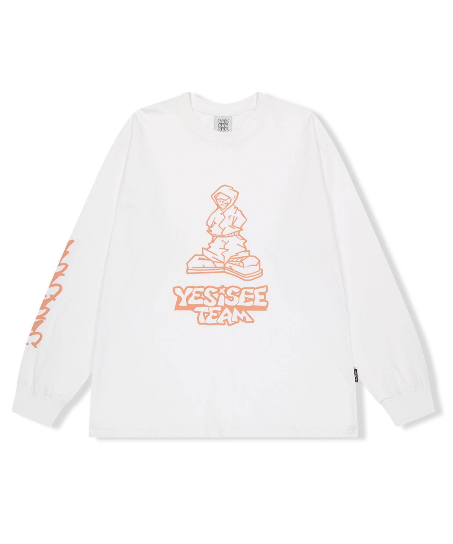 ★YESEYESEE★ YES Bully LS White yeseyesee® :: Y.E.S Bully L/S White