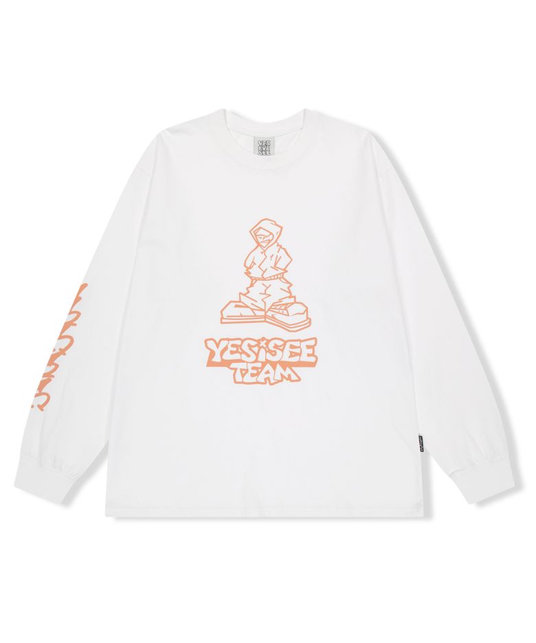 Y.E.S Bully L/S White