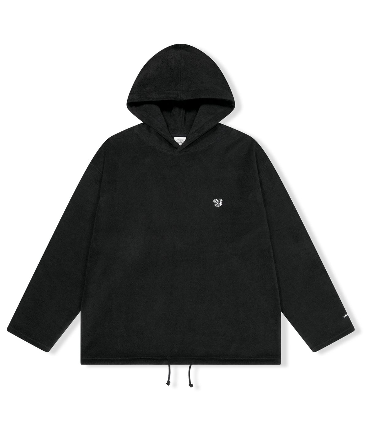 예스아이씨(YESEYESEE) Y.E.S Terry Hoodie Black