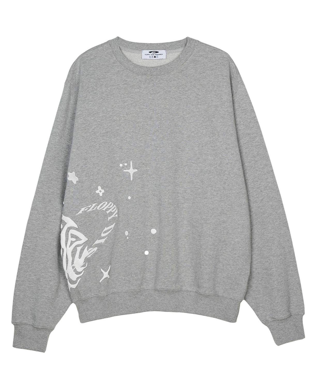 에프디알(FDR) Twinkle Bloom floopy Crewneck M.Gray