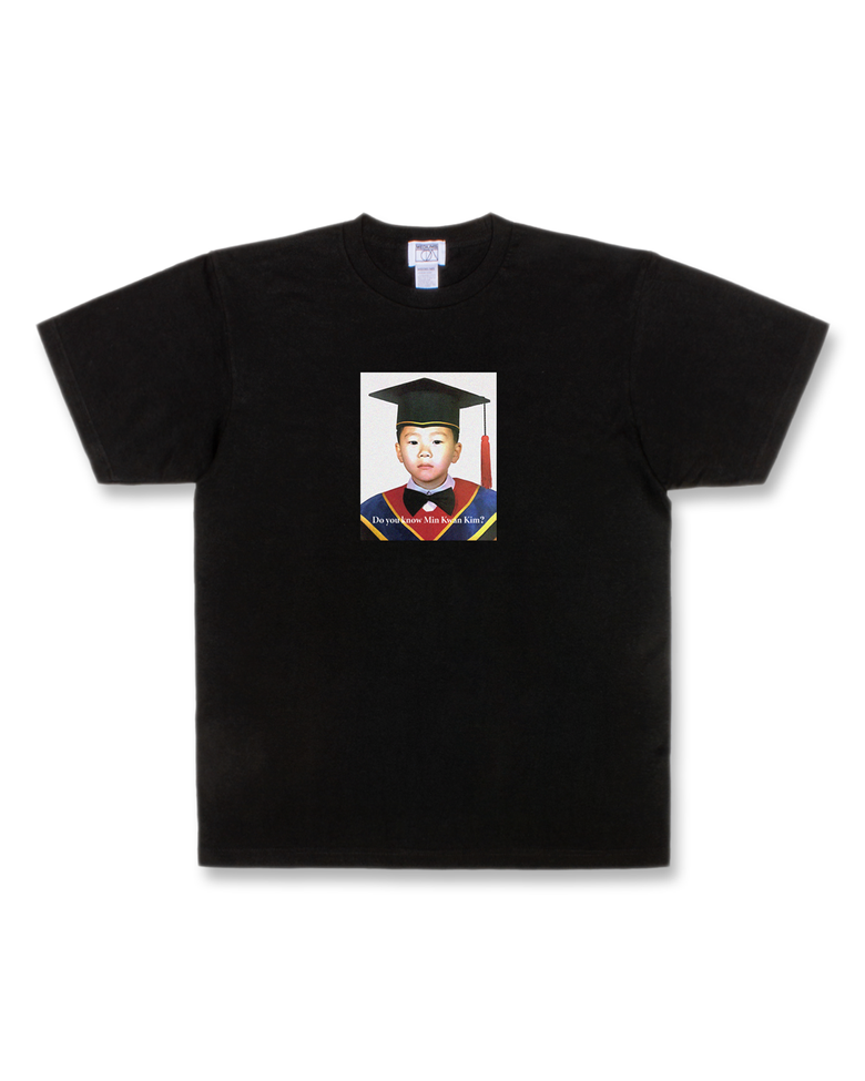 Graduation Photo Tee - Black (Do you know Min Kwan Kim)