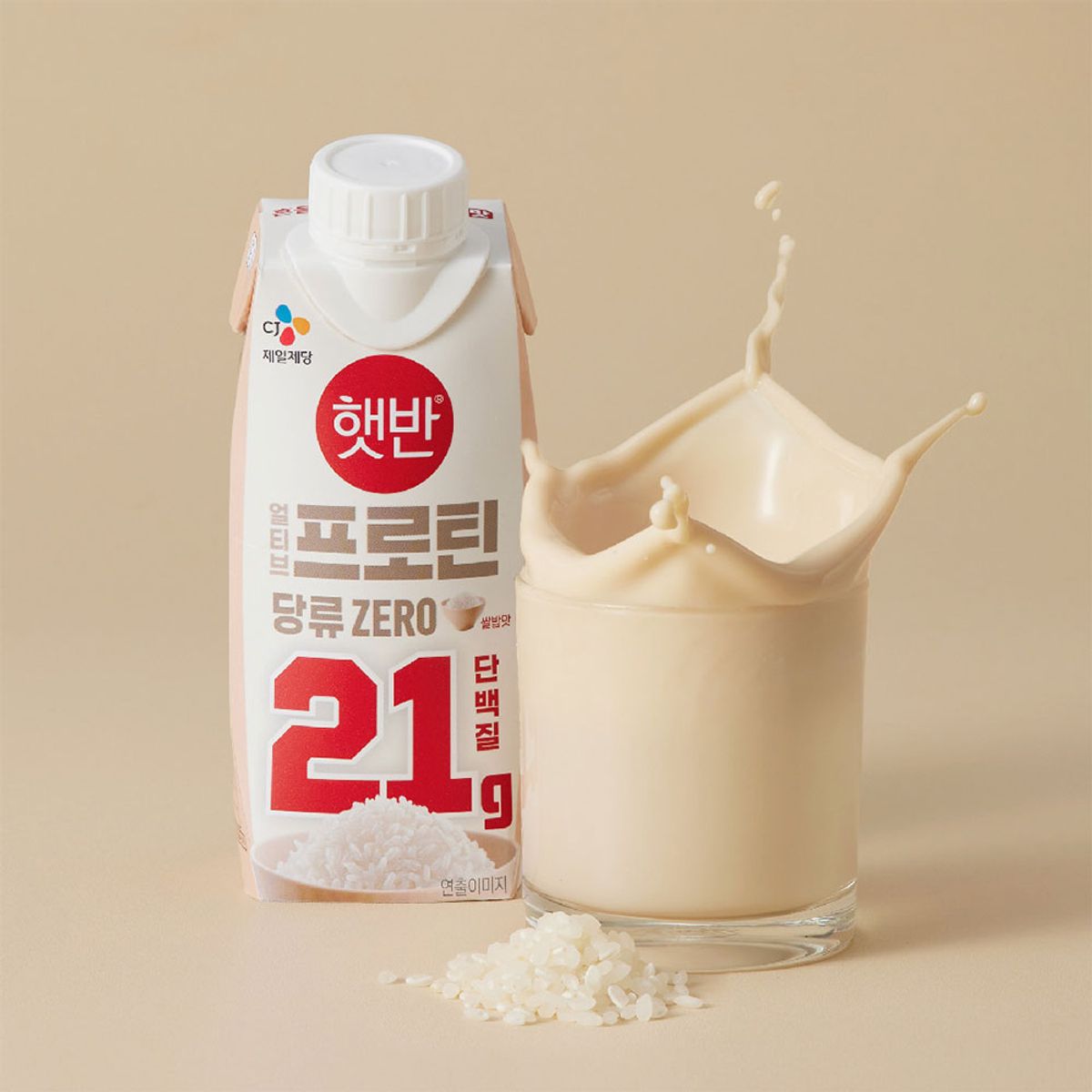 CJ제일제당(CJCHEILJEDANG) 얼티브 프로틴 당류 ZERO 쌀밥맛 250ml x18개
