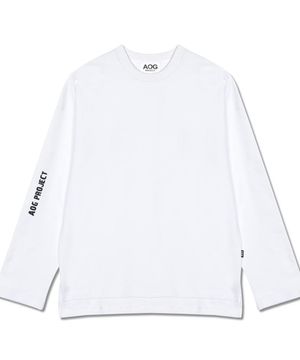 빈티지 레터링 롱 슬리브 (화이트)
