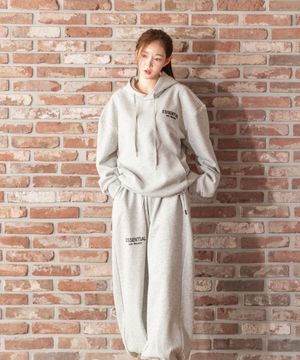 에센셜 후디 스웻 (그레이)