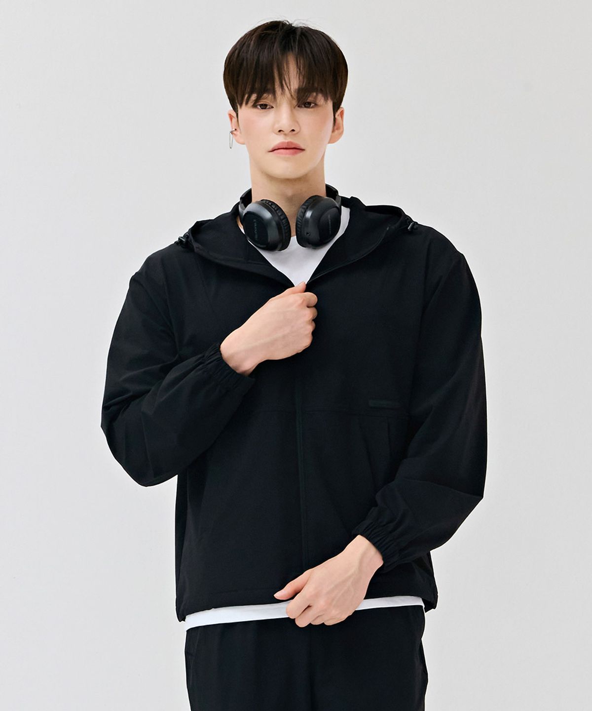 체이스컬트(CHASECULT) 남성 스트레치 후드 점퍼-DERK4119B03