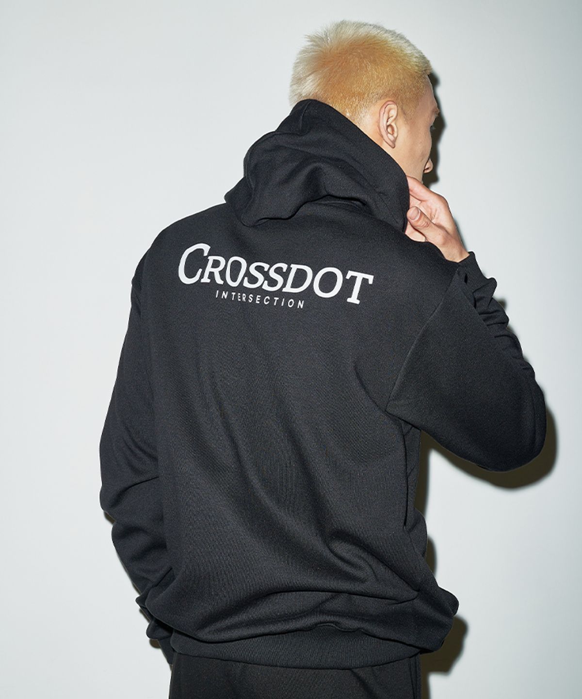 크로스닷(CROSSDOT) 닷클래식 오버핏 후드티셔츠 6 Color [CRDI_0004]