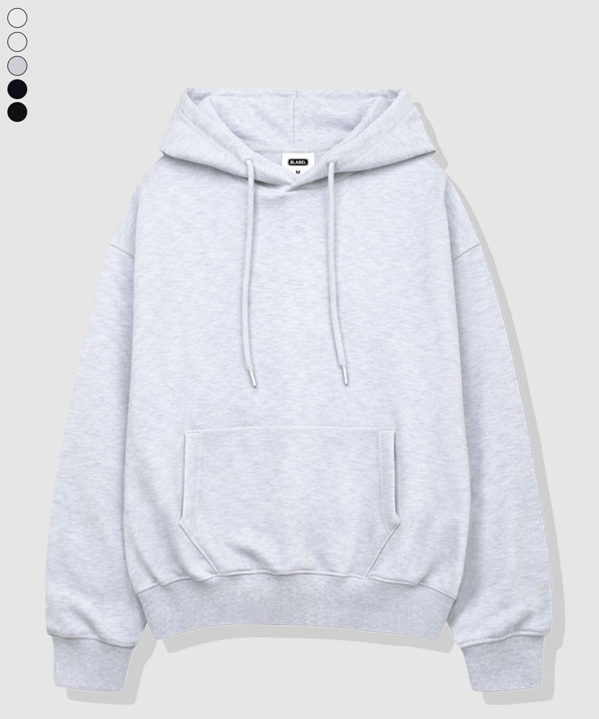 베이직라벨(BASIC LABEL) Ike Oversized fit hooded t-shirt 5 Color [BLBI_2001]
