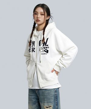 코드네임 오버핏 후드집업 3 Color [ANBH_6002]