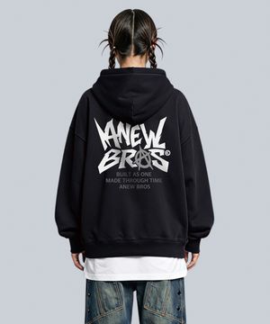 스탠스페스트 2WAY 오버핏 후드집업 3 Color [ANBH_9002]