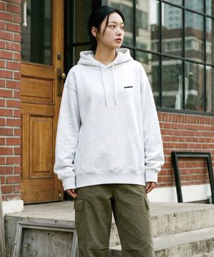 어뉴컴팩트로고 오버핏 후드티셔츠 5 Color [ANBI_9004]