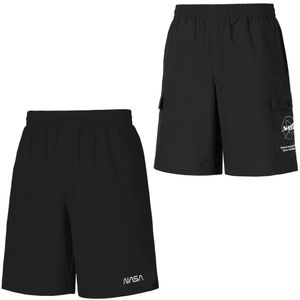 남녀공용 트레이닝 우븐 5부 반바지 [2팩]