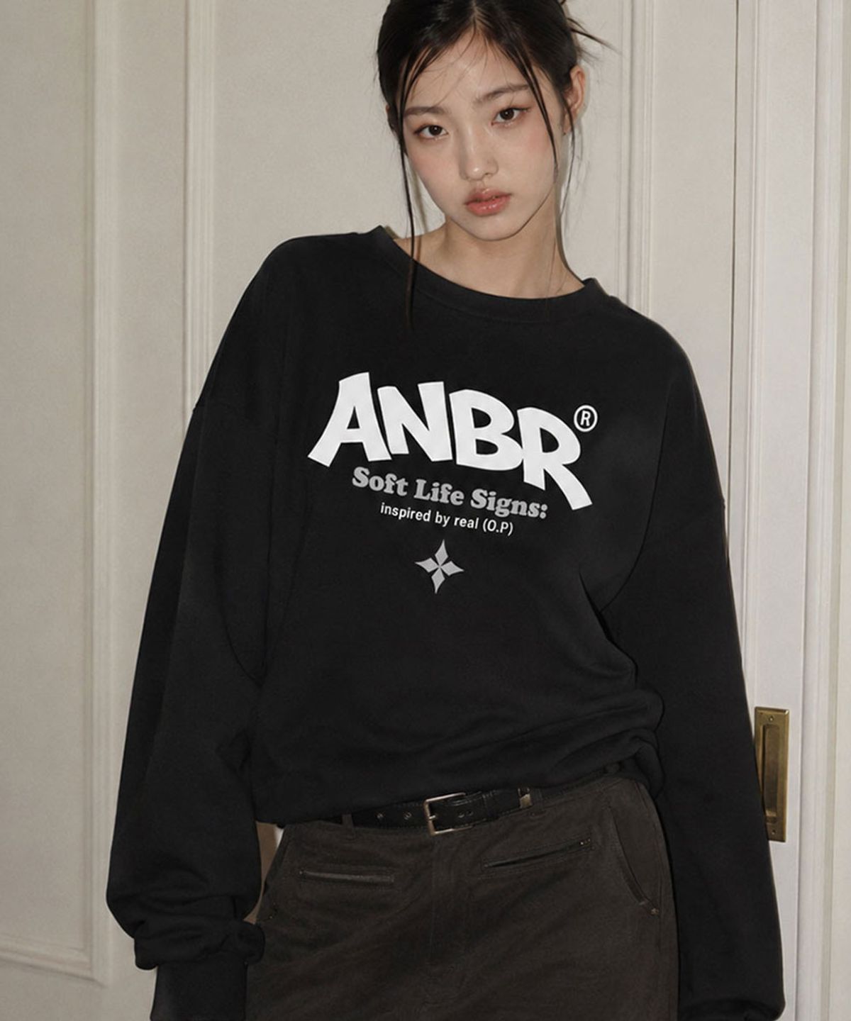 어뉴브로스(ANEWBROS) 라이프아치 오버핏 맨투맨 5 Color [ANBM_9002]