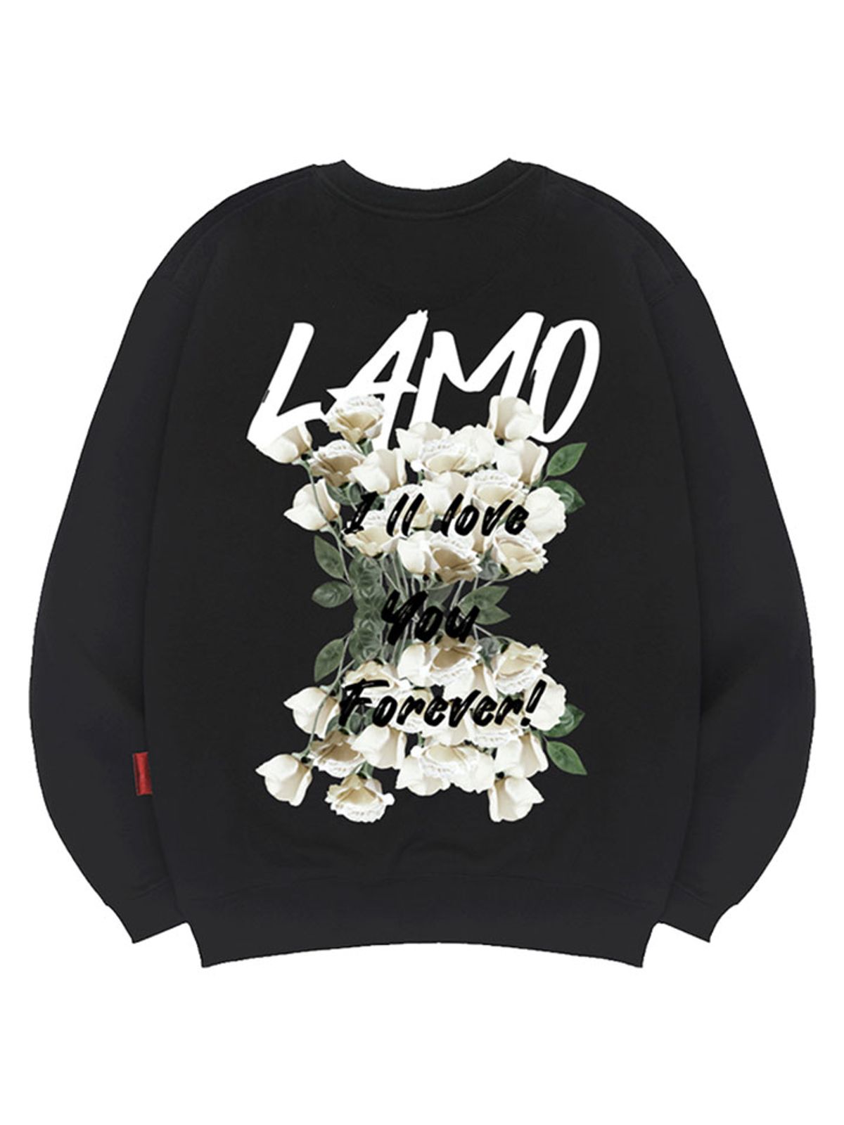 엘라모(LLAMO) 포에버 맨투맨 남녀공용 빅사이즈 S~4XL