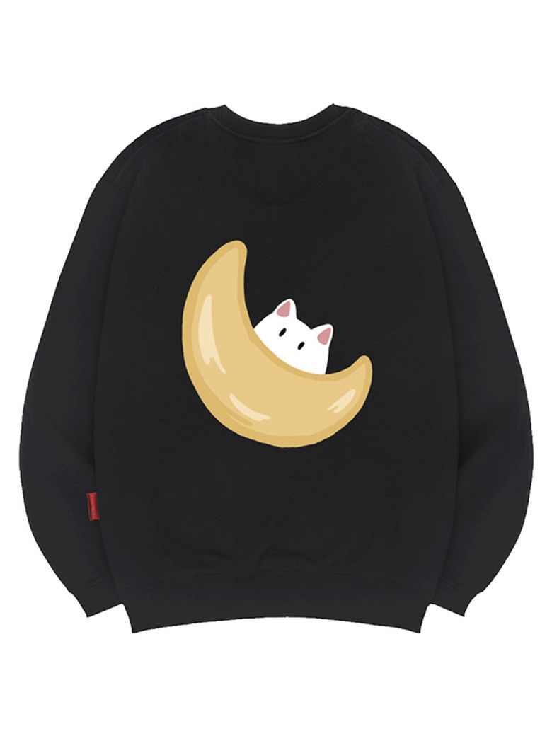 캣인더문 맨투맨 남녀공용 빅사이즈 S~4XL