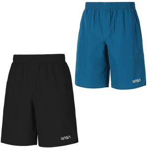 남녀공용 트레이닝 우븐 5부 반바지 [2팩]