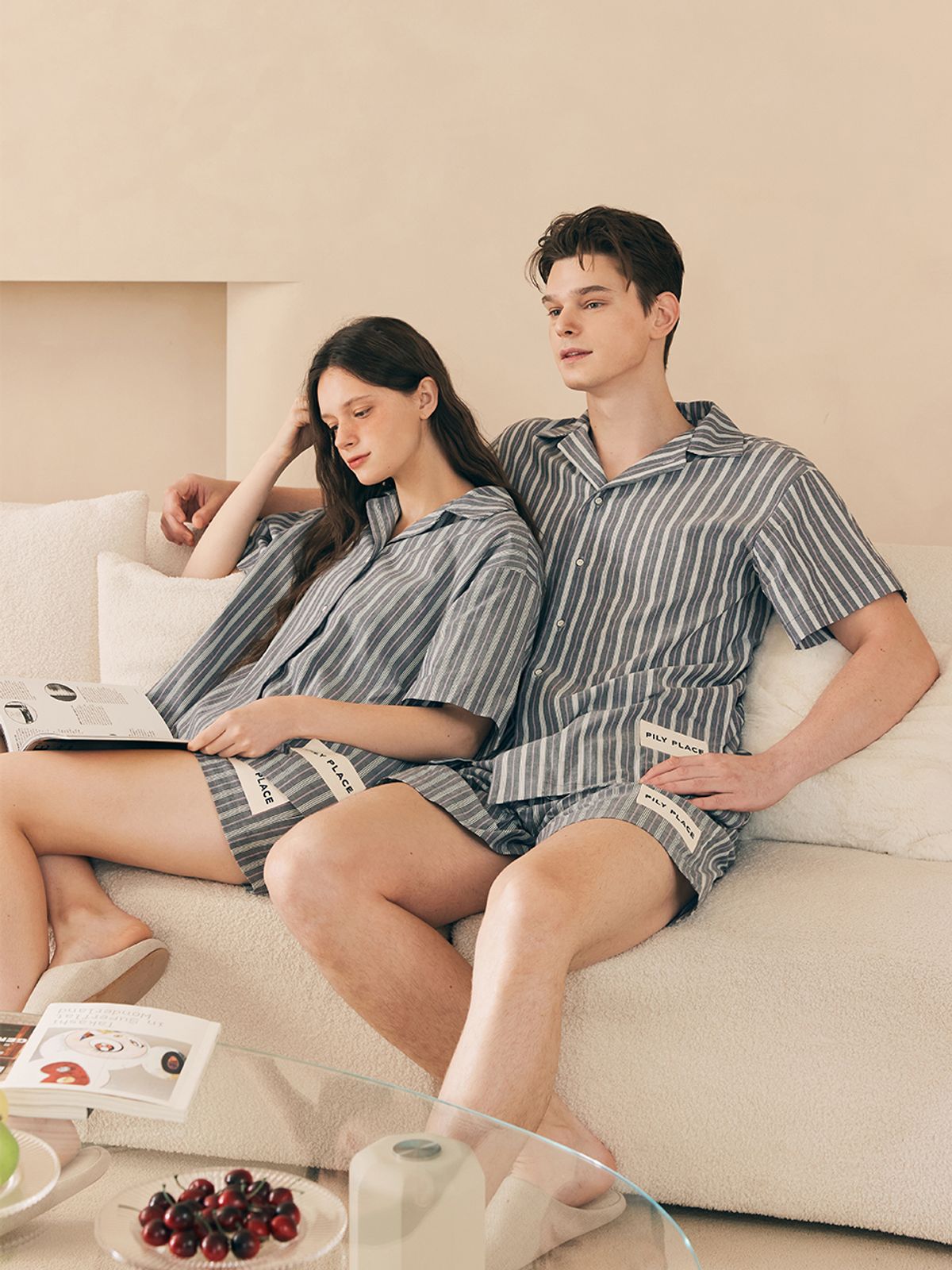필리플레이스(PILYPLACE) 대니_커플 파자마 DANNY _ Couple Pajama