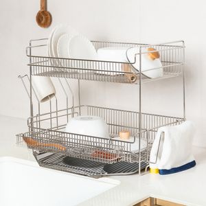 올스텐 물빠짐 2단 식기건조